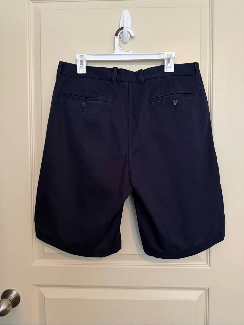 J. Crew Men's Navy Flat-Front Shorts